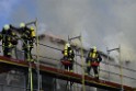 Dachstuhlbrand Koeln Poll Geislarerstr P184